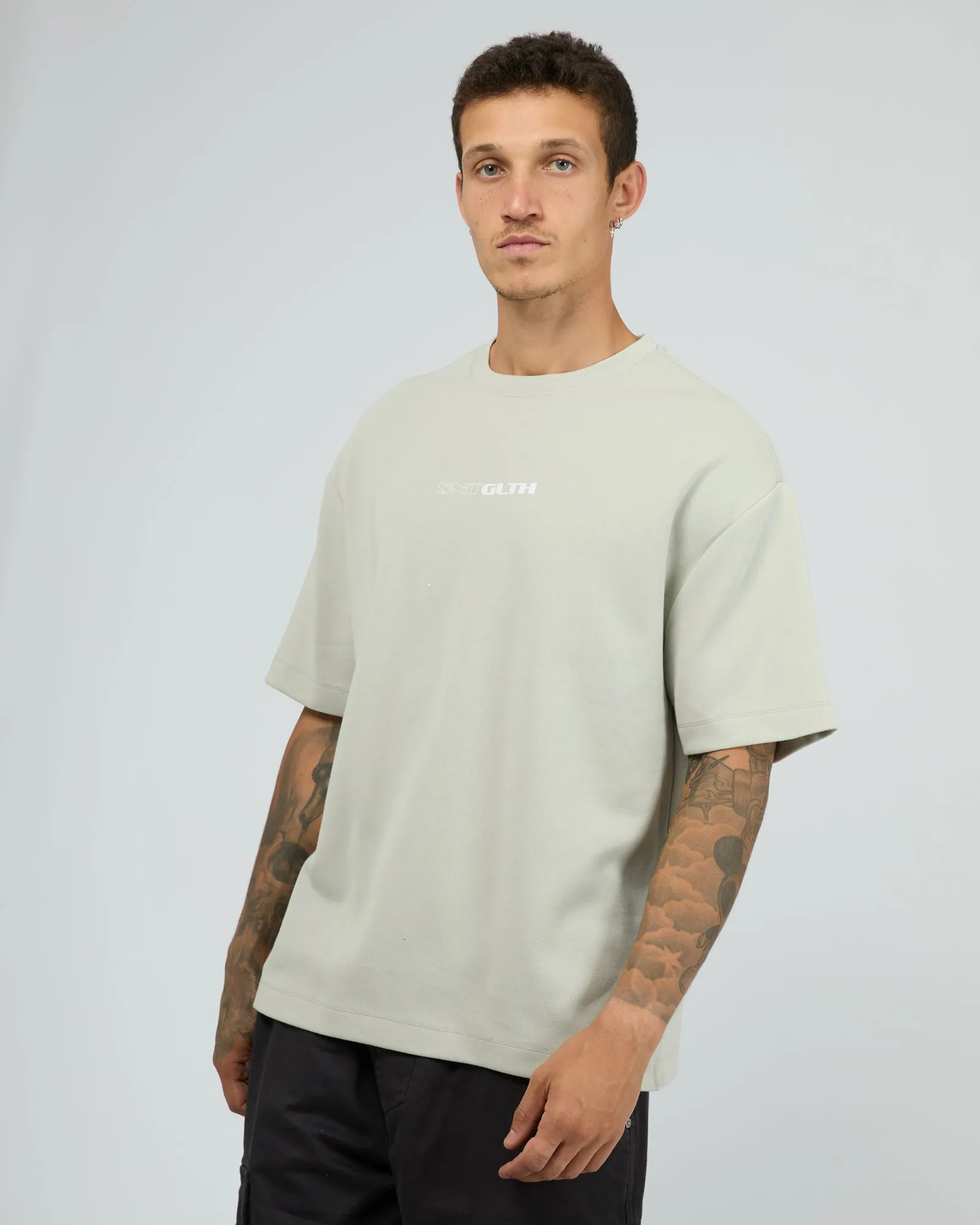 Habits Tee Grey sold by edge clothing product image thumbnail 4