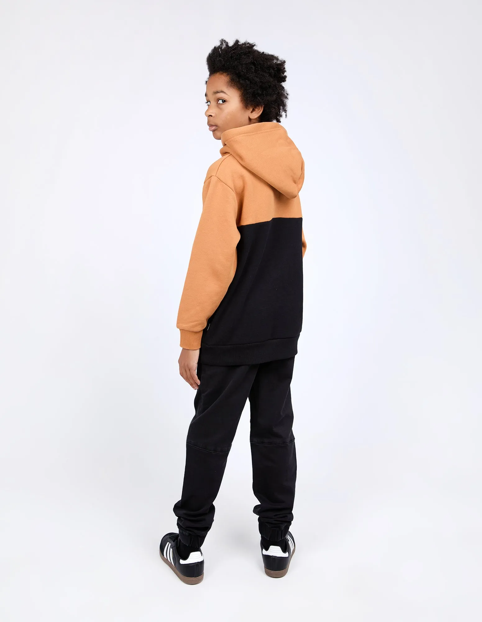 Teen Mark Hoodie Tan sold by edge clothing product image thumbnail 3