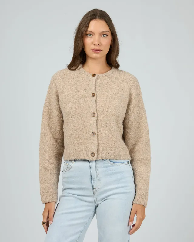 Billie Jean Cardi Oat sold by edge clothing