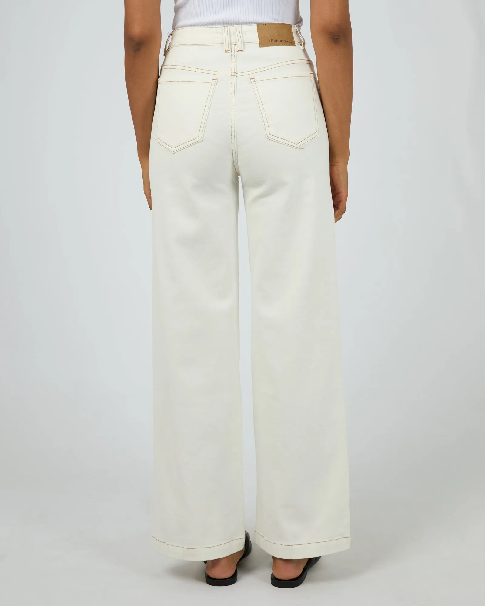 Jacqui Wide Leg Vintage White sold by edge clothing product image thumbnail 4