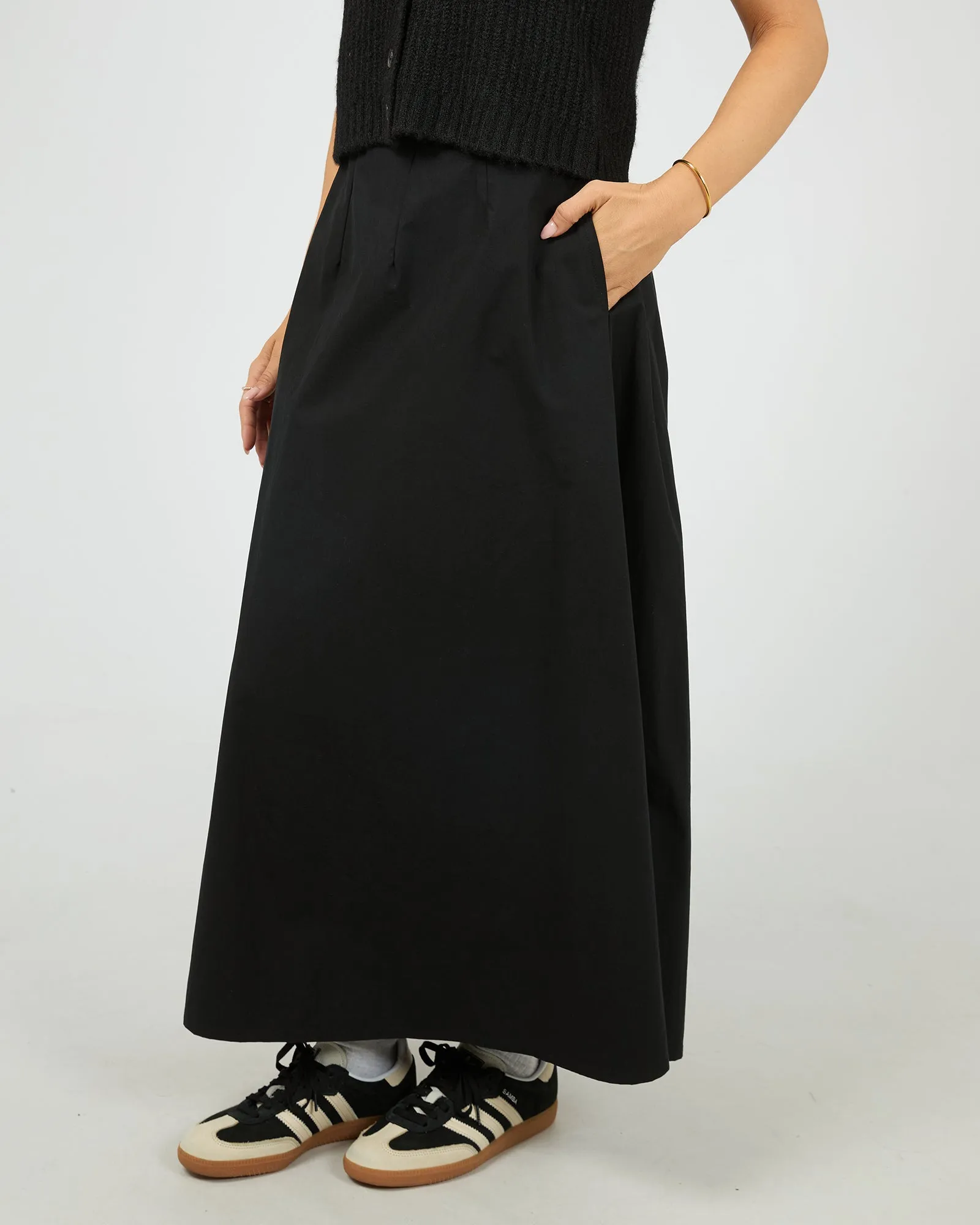 Cleo Maxi Skirt Black sold by edge clothing product image thumbnail 5