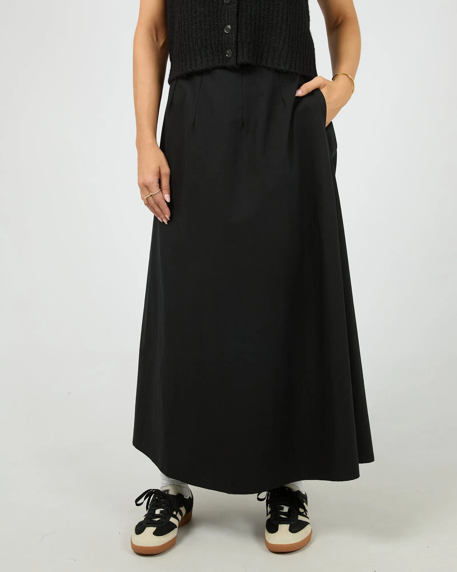 Cleo Maxi Skirt Black sold by edge clothing product image thumbnail 3