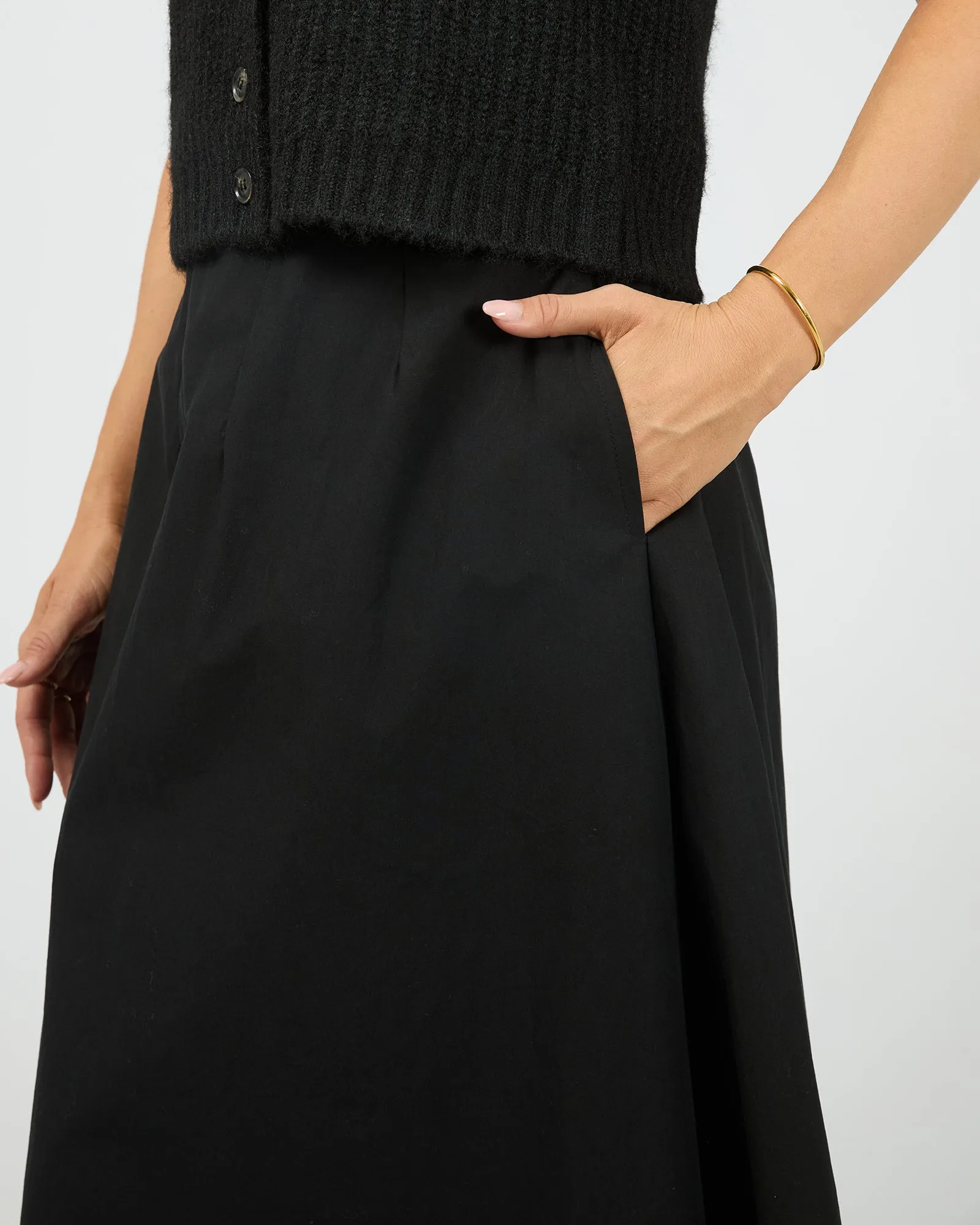 Cleo Maxi Skirt Black sold by edge clothing product image thumbnail 2
