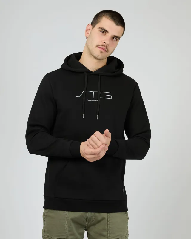 Wired Reflective Hoodie Black sold by edge clothing