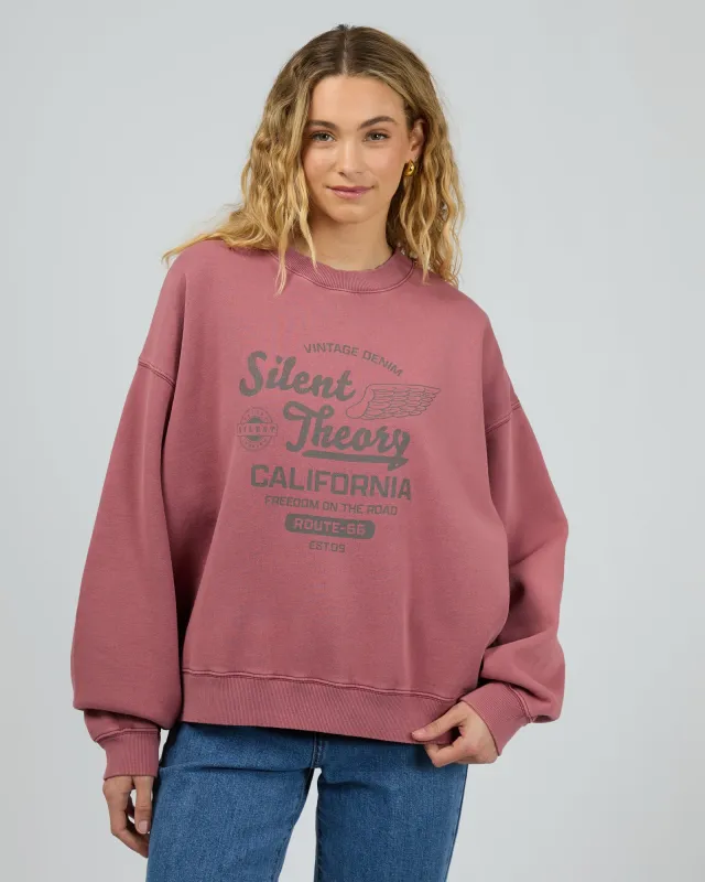 Vintage Denim Crew Cherry sold by edge clothing