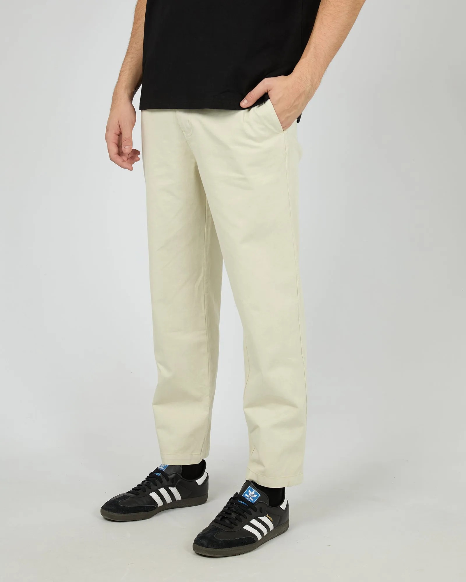 Relaxed Straight Chino Natural sold by edge clothing product image thumbnail 4