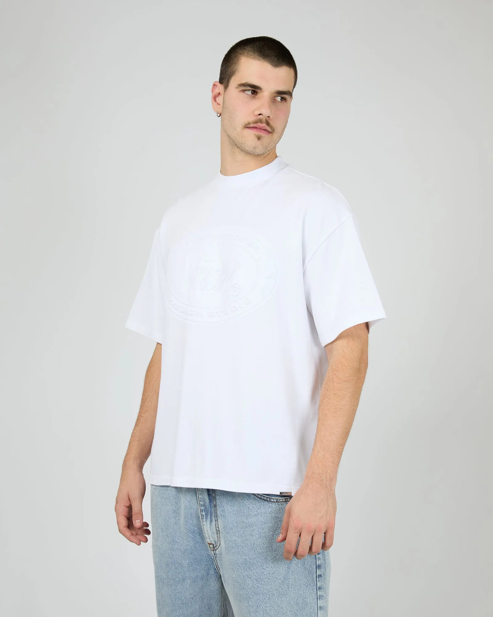 Minted Heavy Weight Tee White sold by edge clothing product image thumbnail 4