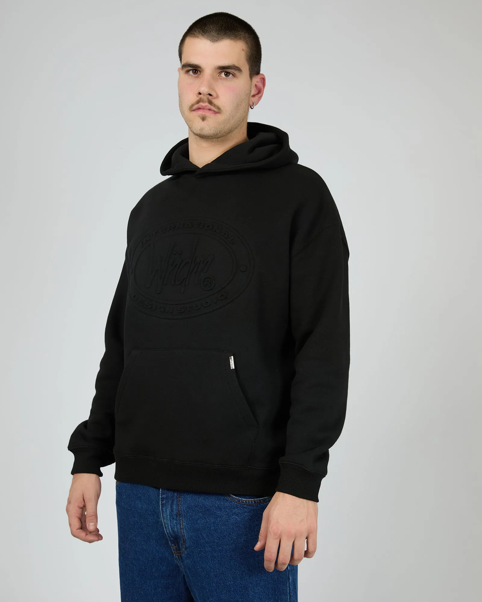 Minted Hood Sweat Black sold by edge clothing product image thumbnail 4