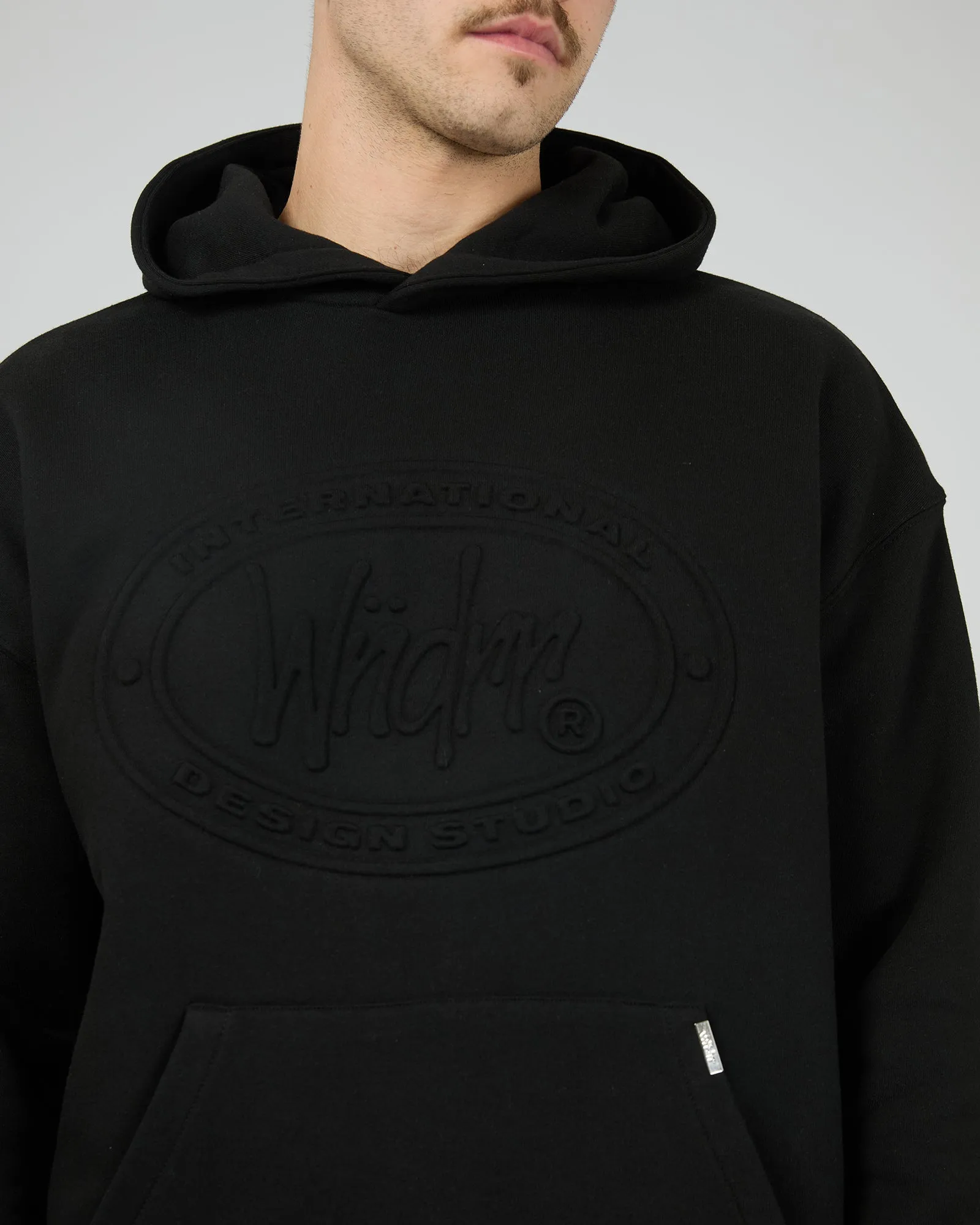 Minted Hood Sweat Black sold by edge clothing product image thumbnail 5