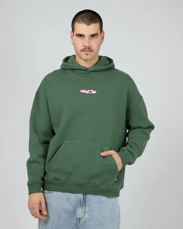 Breakthrough Hood Sweat Dark Green sold by edge clothing