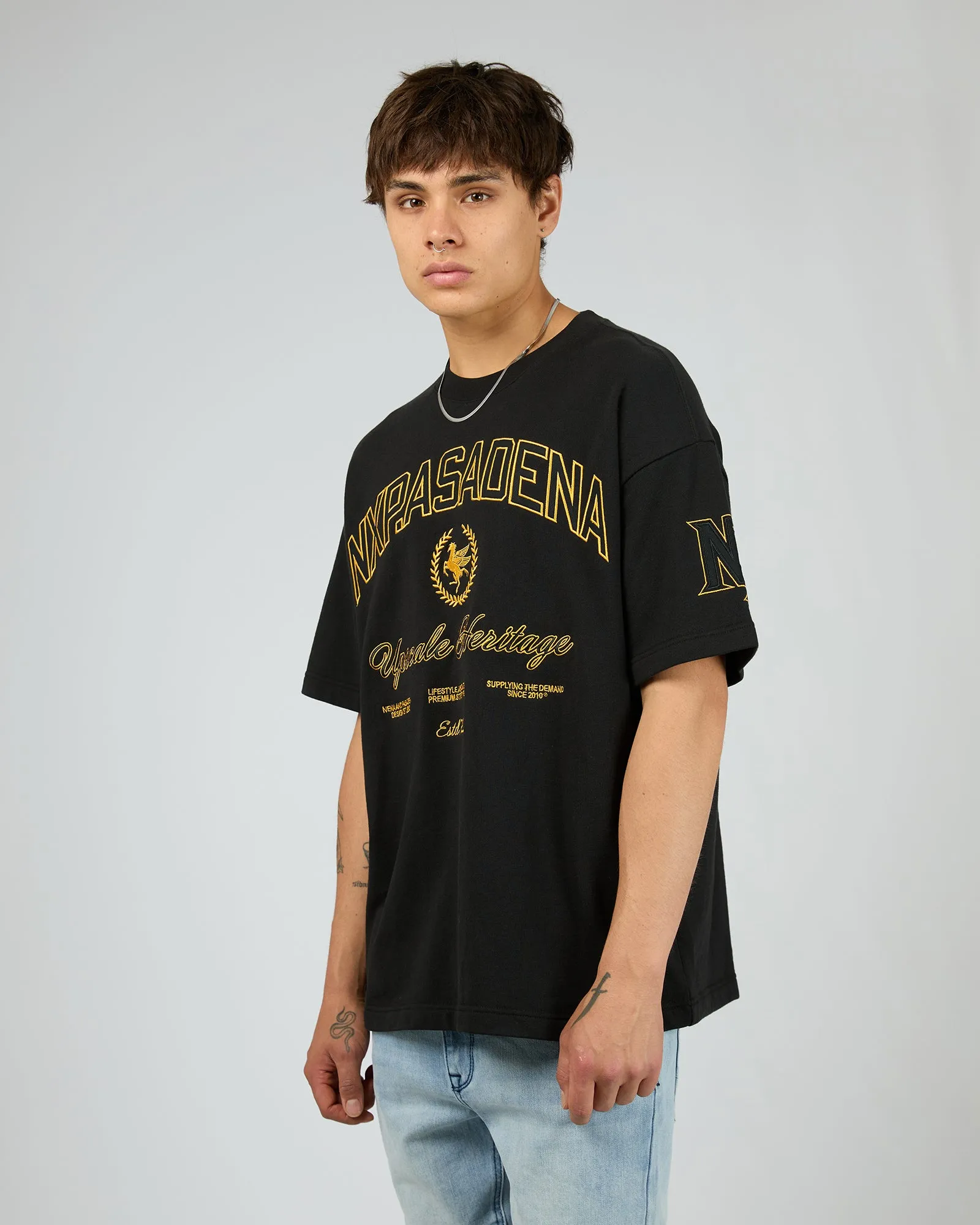Prima Loopback Raptor Tee Black sold by edge clothing product image thumbnail 4