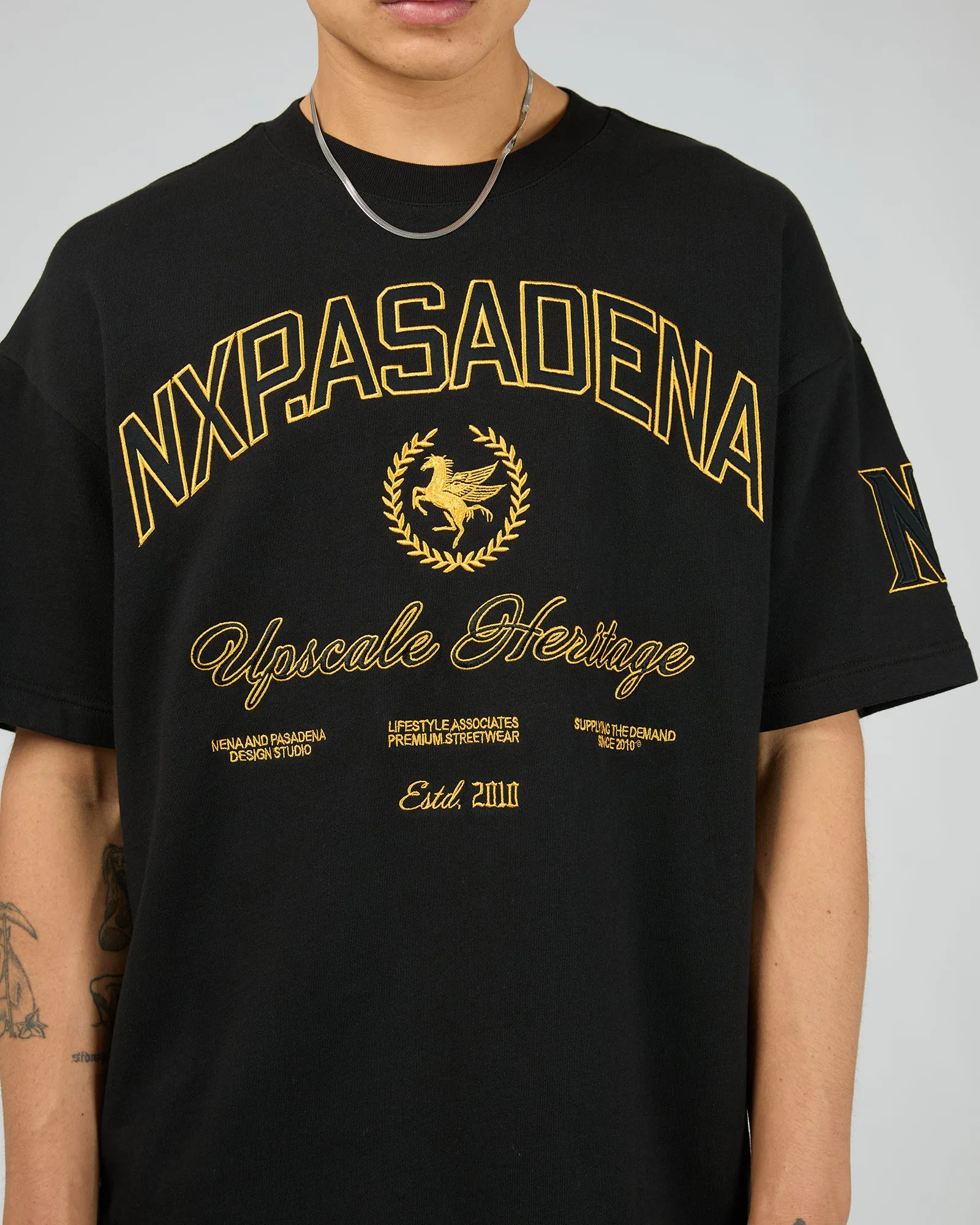 Prima Loopback Raptor Tee Black sold by edge clothing product image thumbnail 5