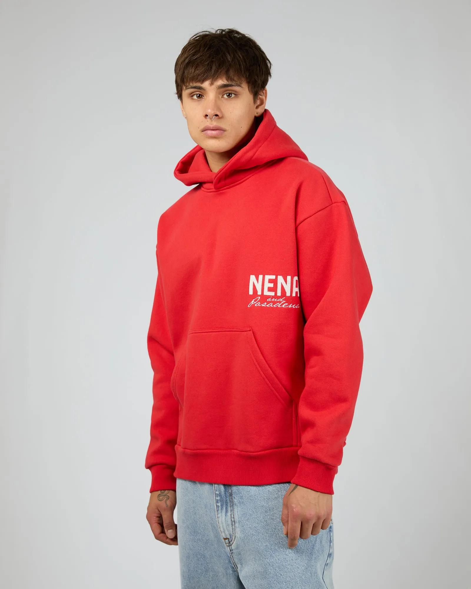 United Relaxed Hoodie Red sold by edge clothing product image thumbnail 4