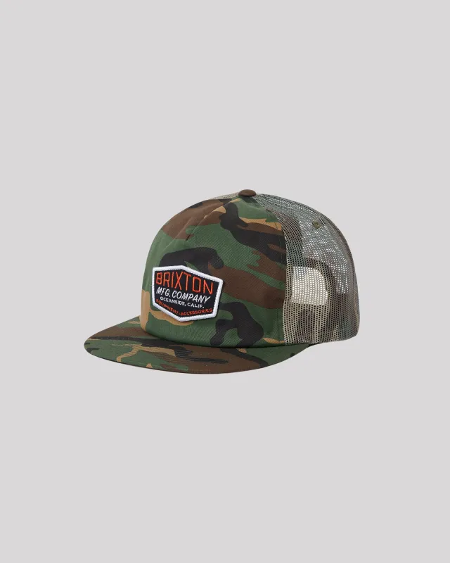 Coleson Hp Trucker Hat Camo sold by edge clothing