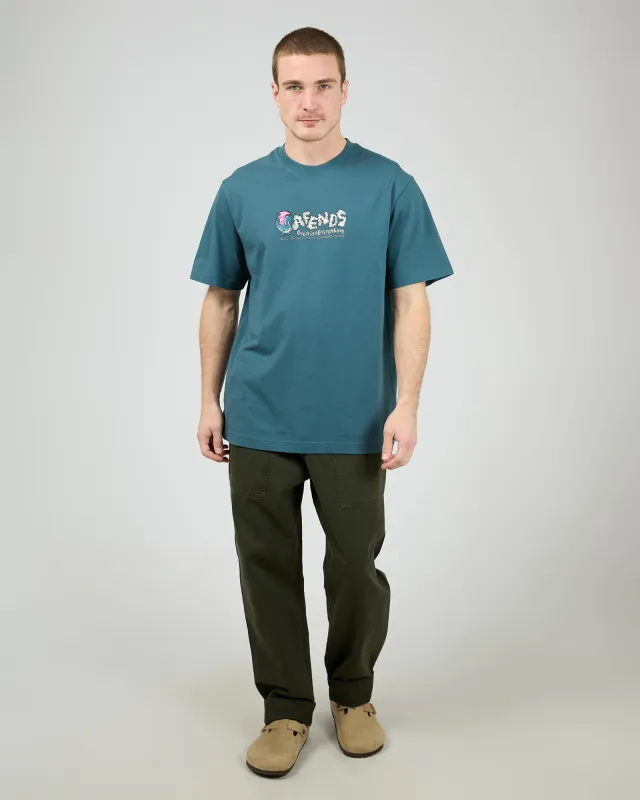 Huffenpuff Retro Fit Tee Fuel sold by edge clothing