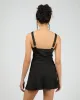 Josie Mini Dress Black sold by edge clothing