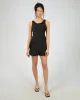 Josie Mini Dress Black sold by edge clothing