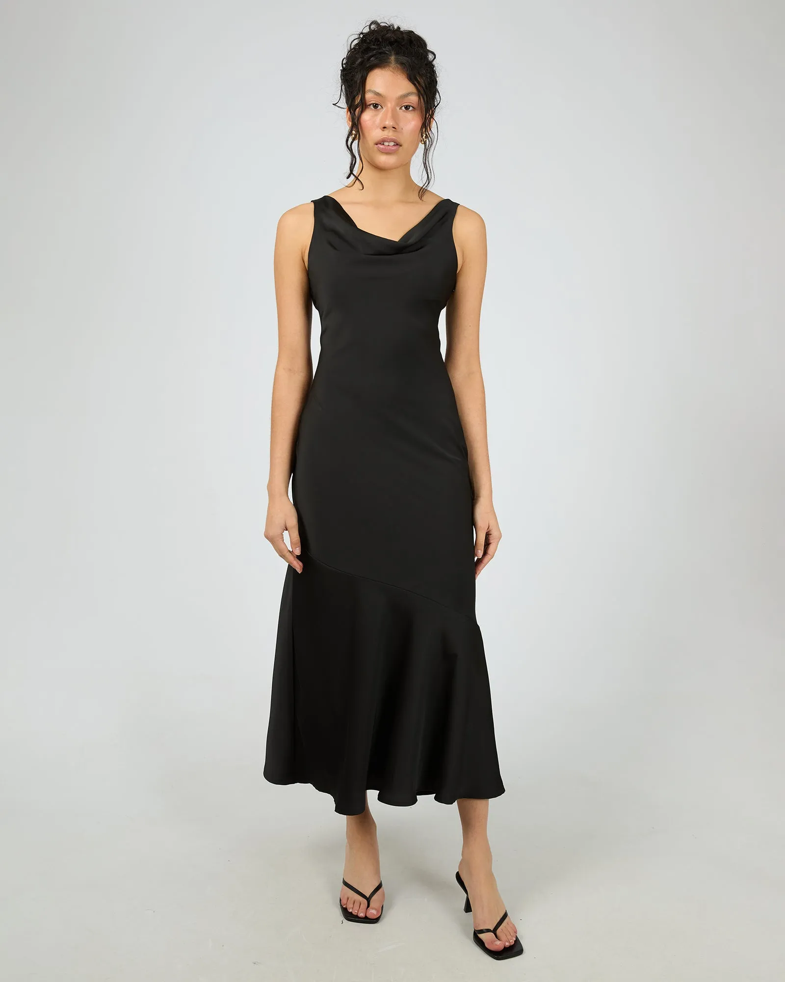 Josie Maxi Dress Black sold by edge clothing