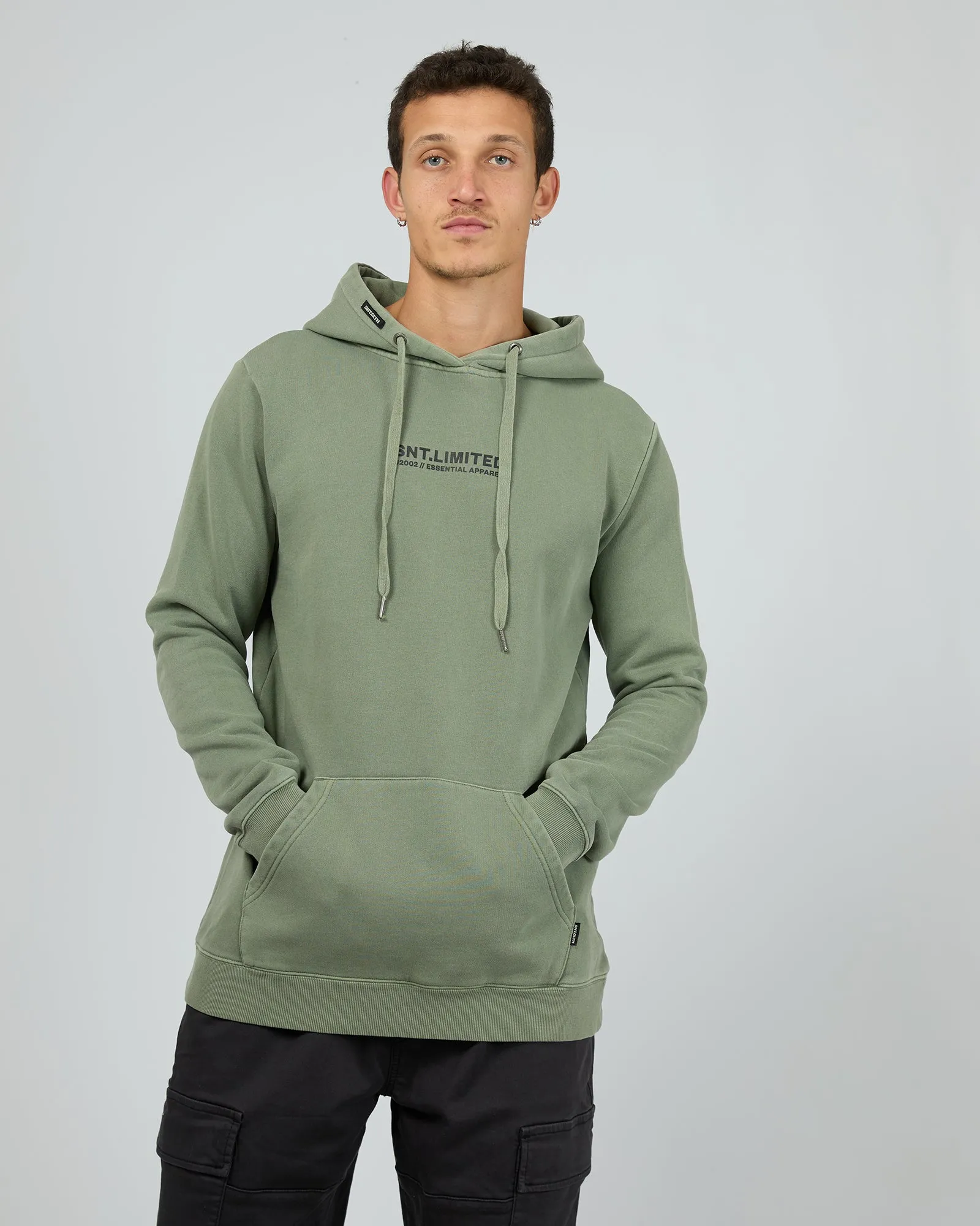 Trilogy Hoodie Green sold by edge clothing