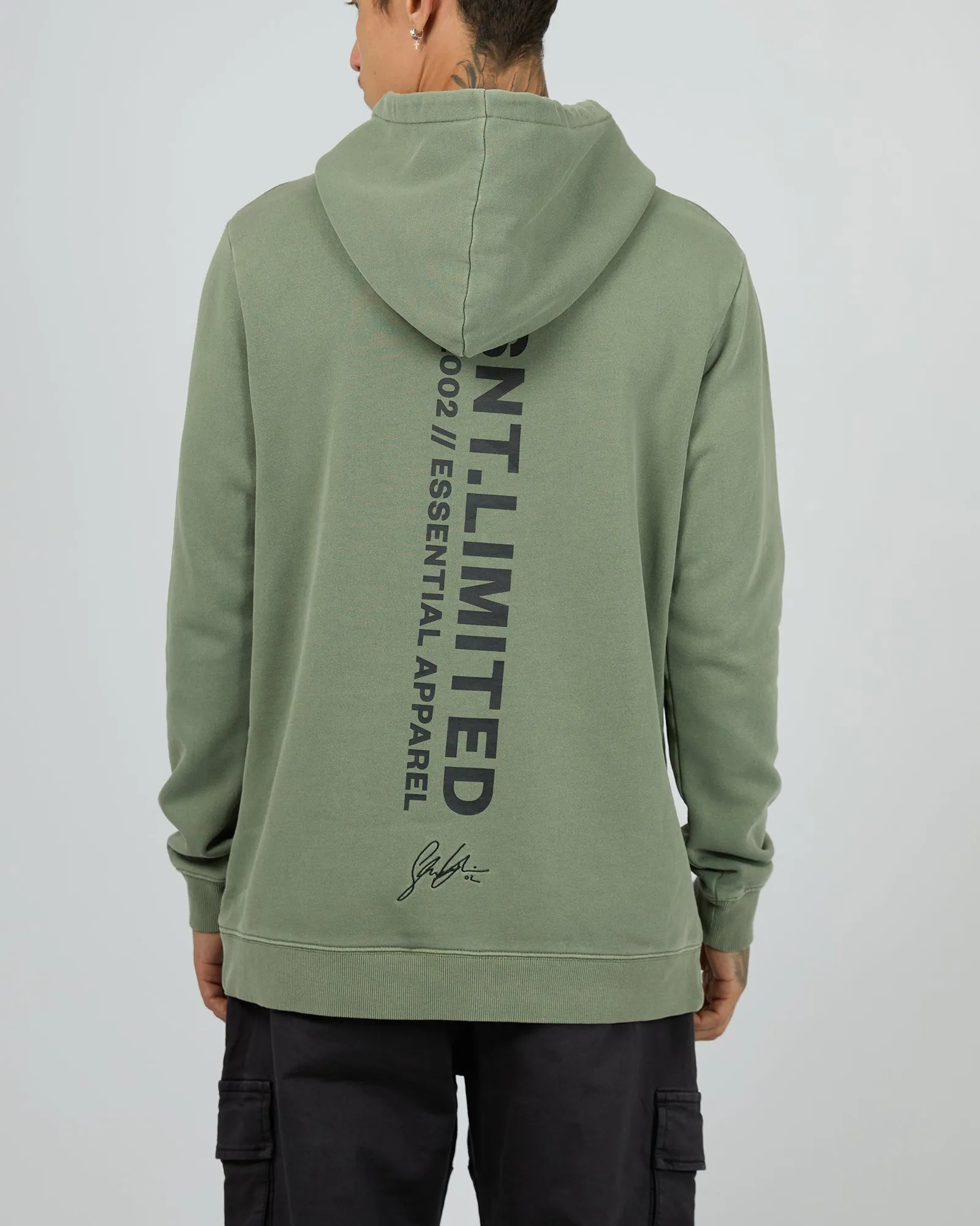 Trilogy Hoodie Green sold by edge clothing product image thumbnail 3