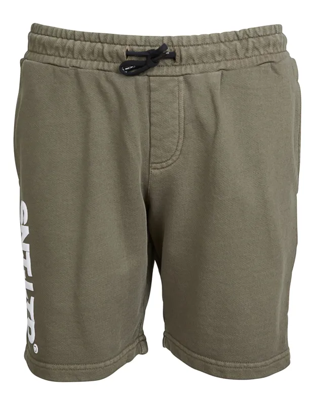 Teen Podium Fleece Short Khaki sold by edge clothing