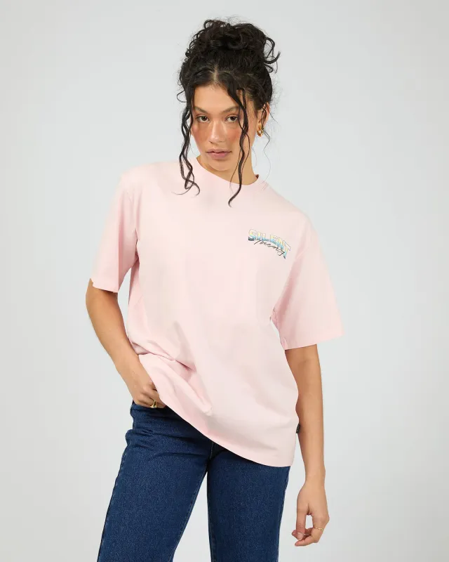 Inflight Tee Blush sold by edge clothing