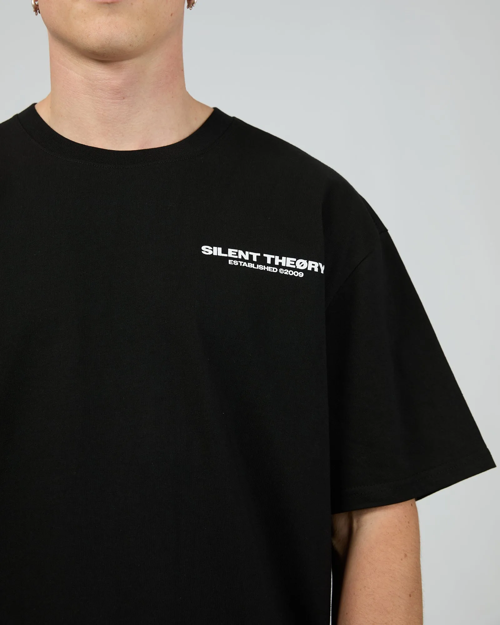 Essential Theory Tee Black sold by edge clothing product image thumbnail 5