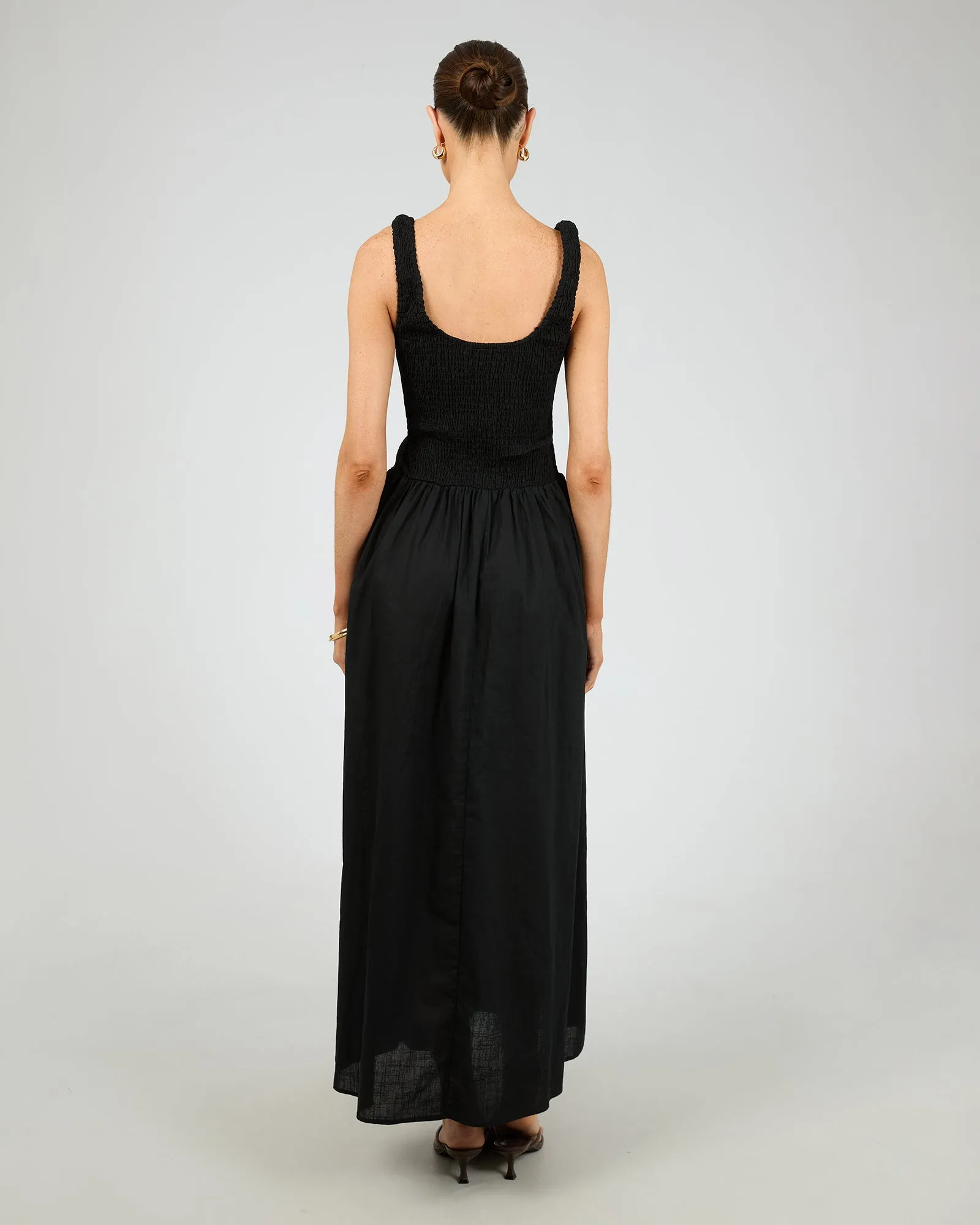 Essential Maxi Dress Black sold by edge clothing product image thumbnail 3