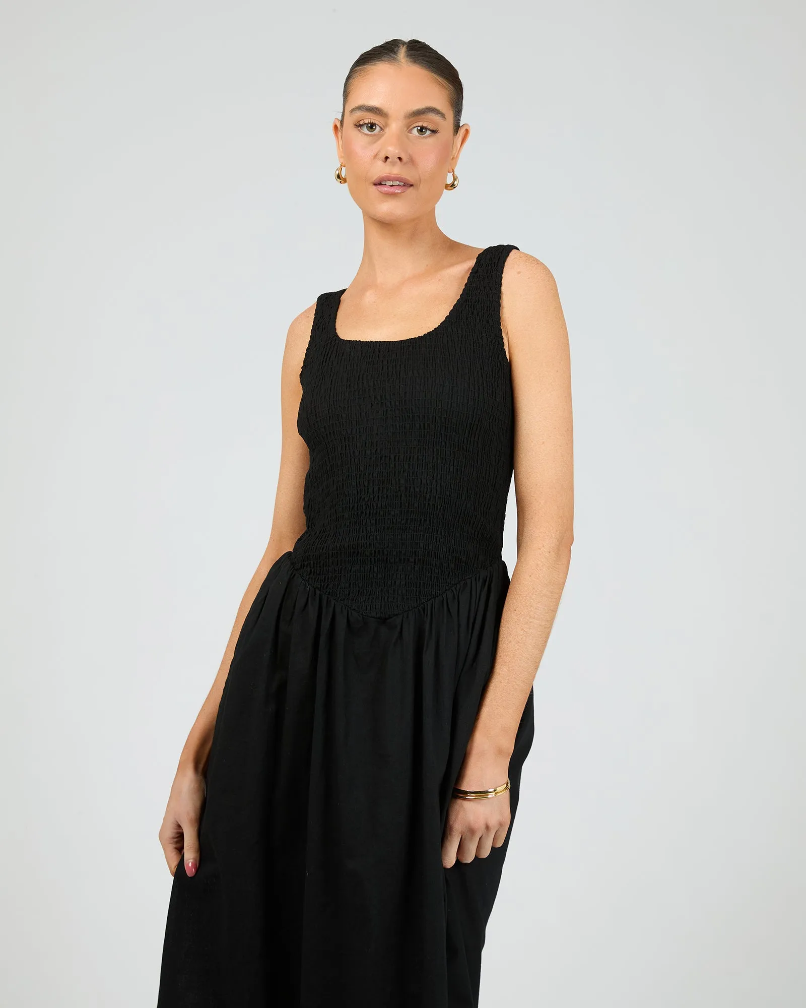 Essential Maxi Dress Black sold by edge clothing product image thumbnail 2