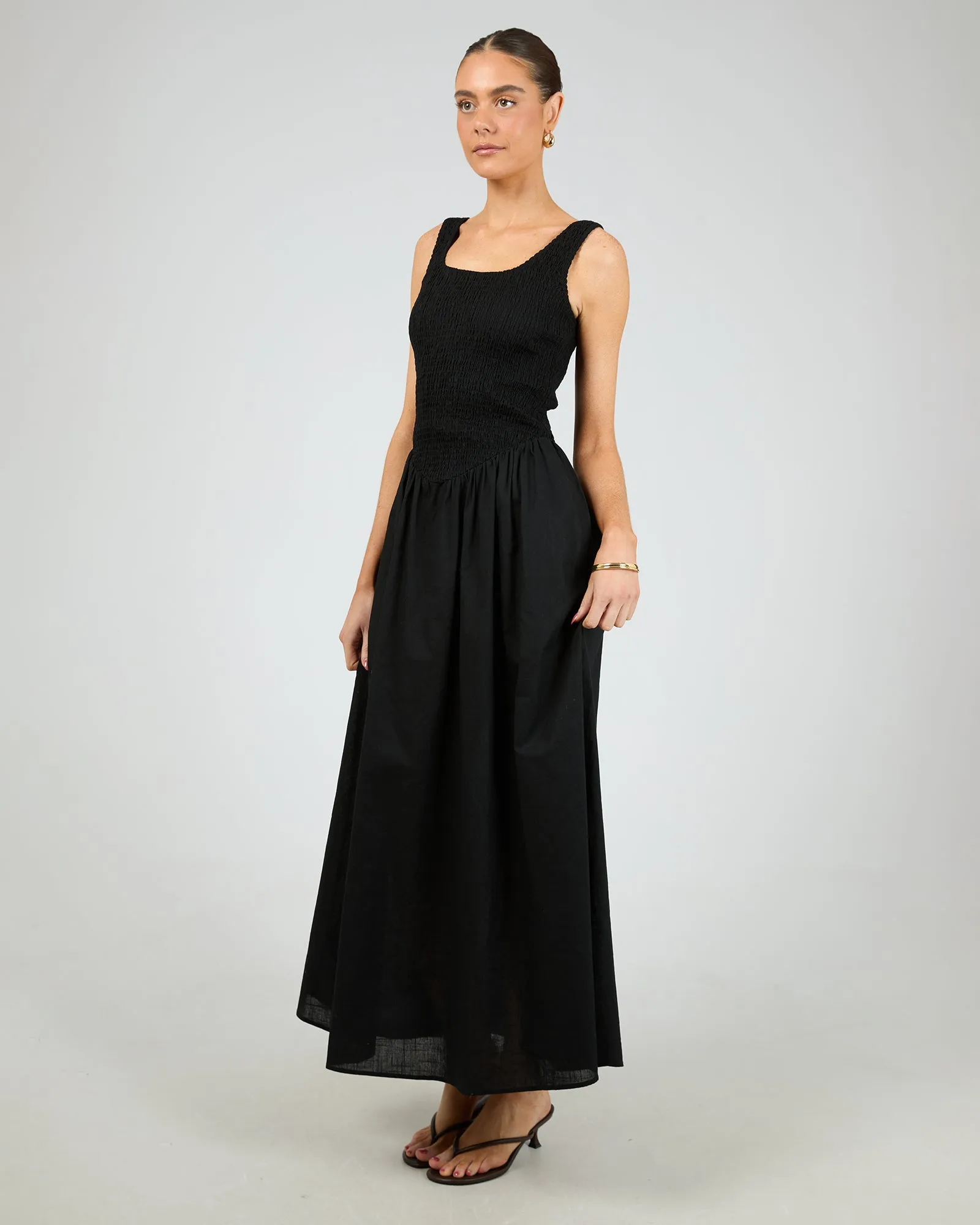 Essential Maxi Dress Black sold by edge clothing product image thumbnail 4