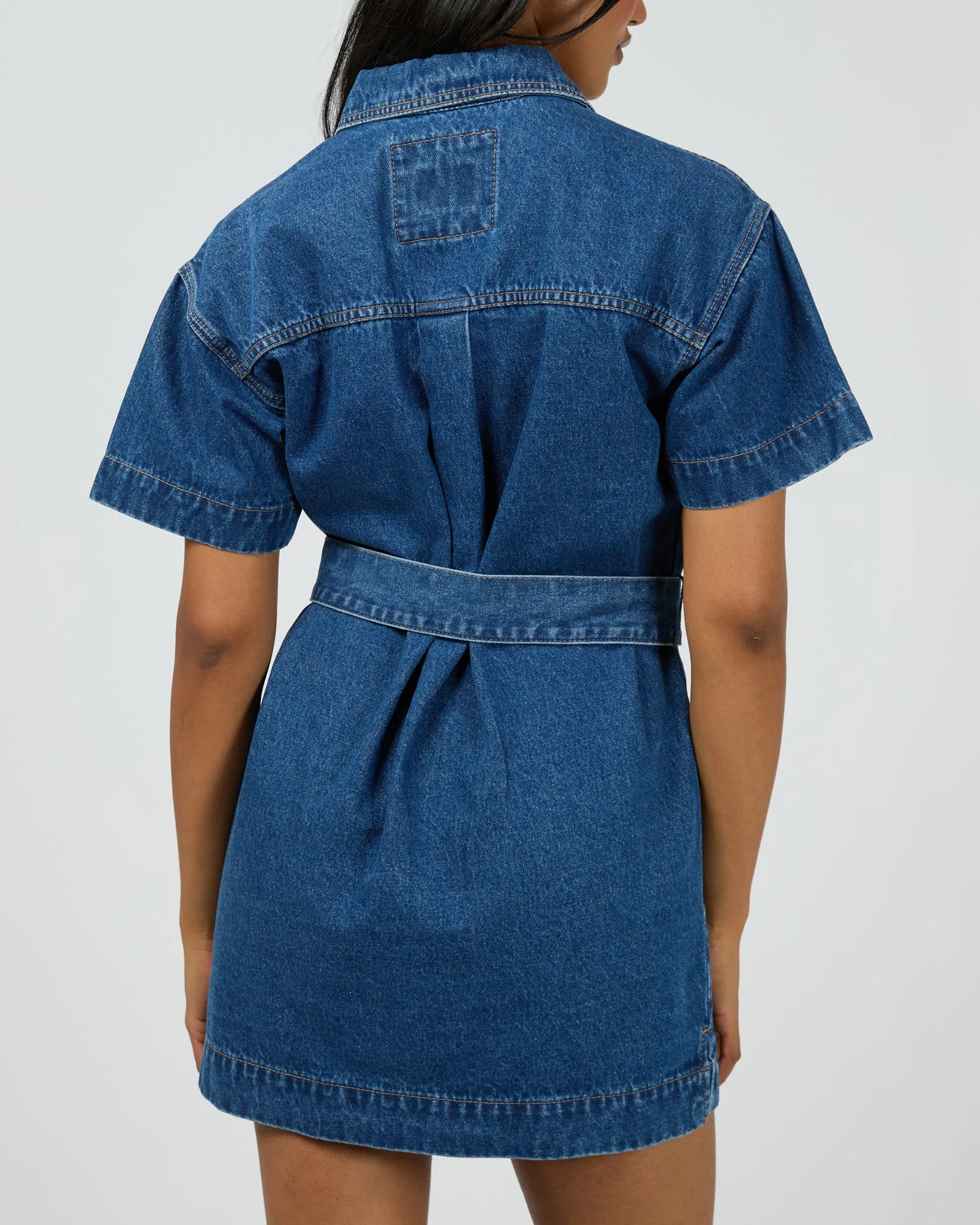 Sunny Denim Dress Heritage Blue sold by edge clothing product image thumbnail 3