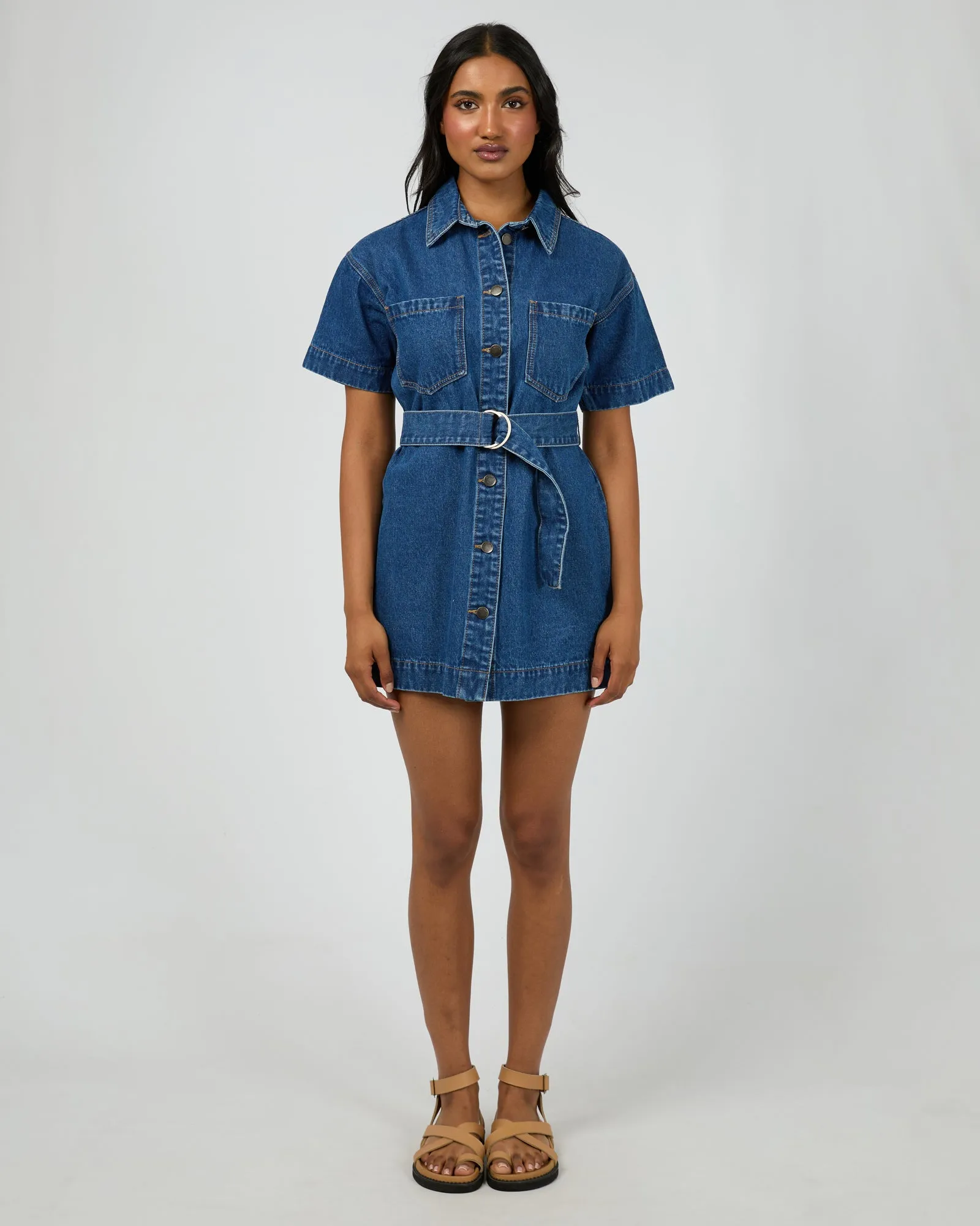 Sunny Denim Dress Heritage Blue sold by edge clothing product image thumbnail 2