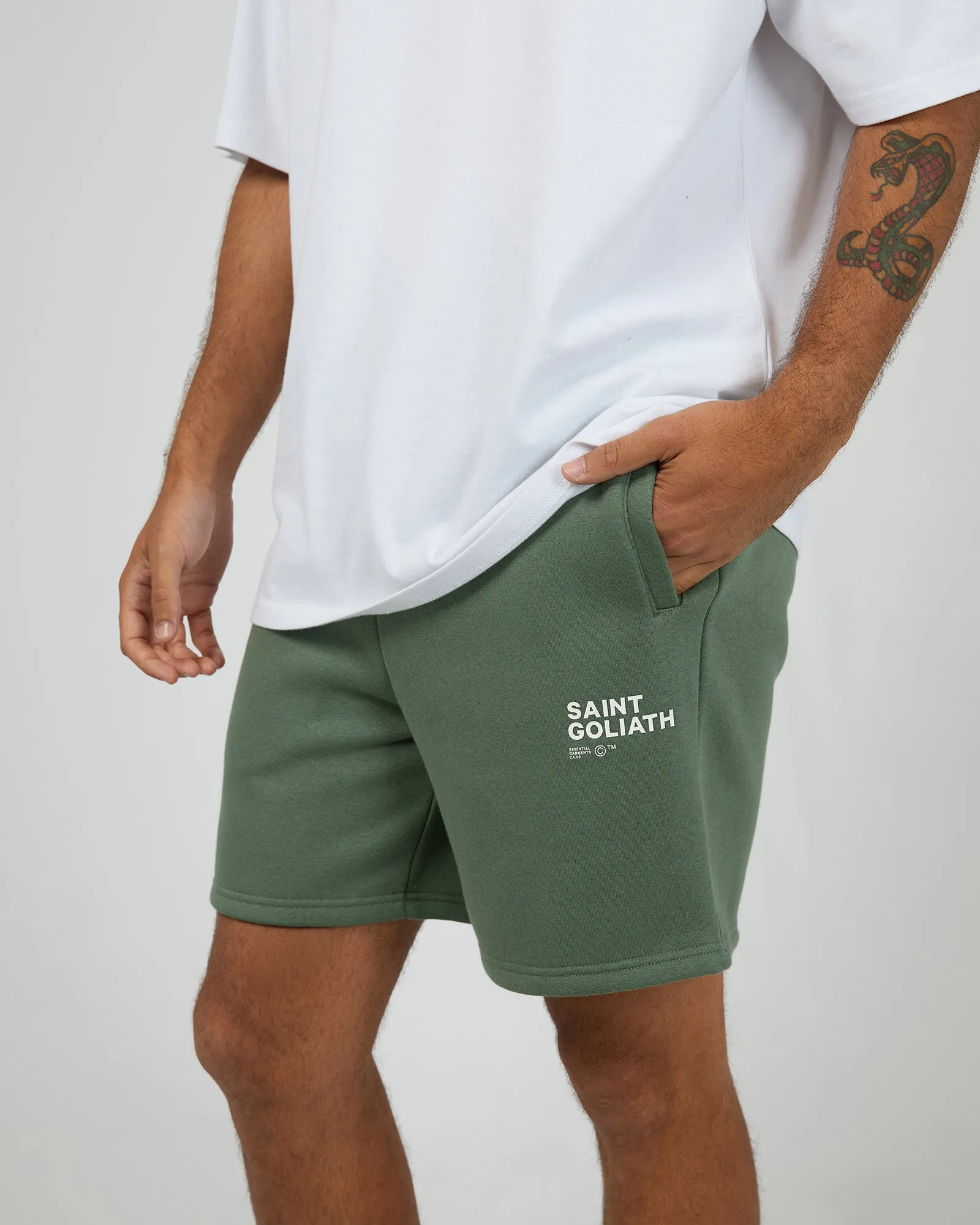 Kinetic Fleece Short Green sold by edge clothing product image thumbnail 5