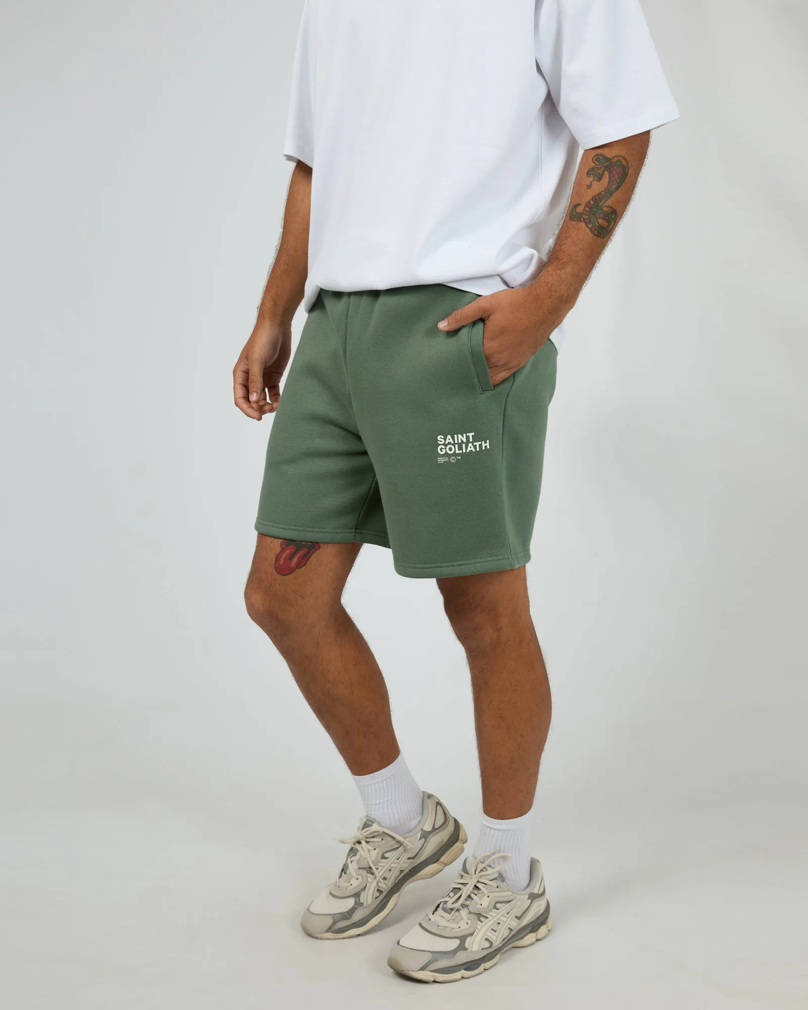 Kinetic Fleece Short Green sold by edge clothing product image thumbnail 4