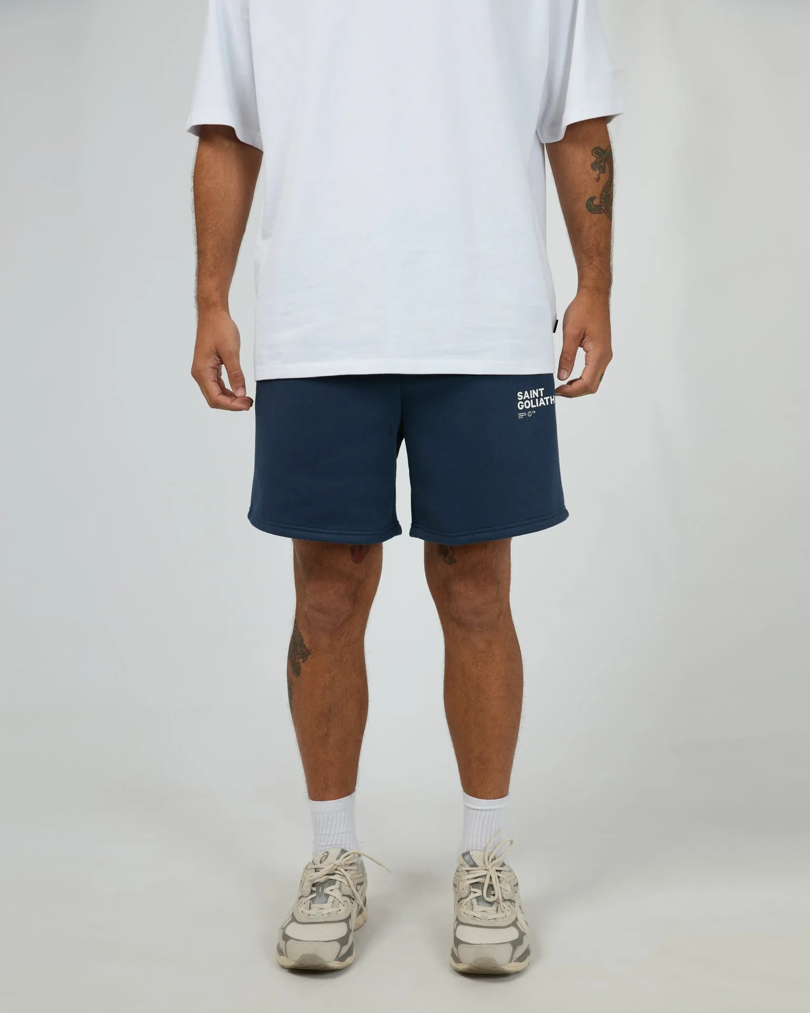 Kinetic Fleece Short Navy sold by edge clothing