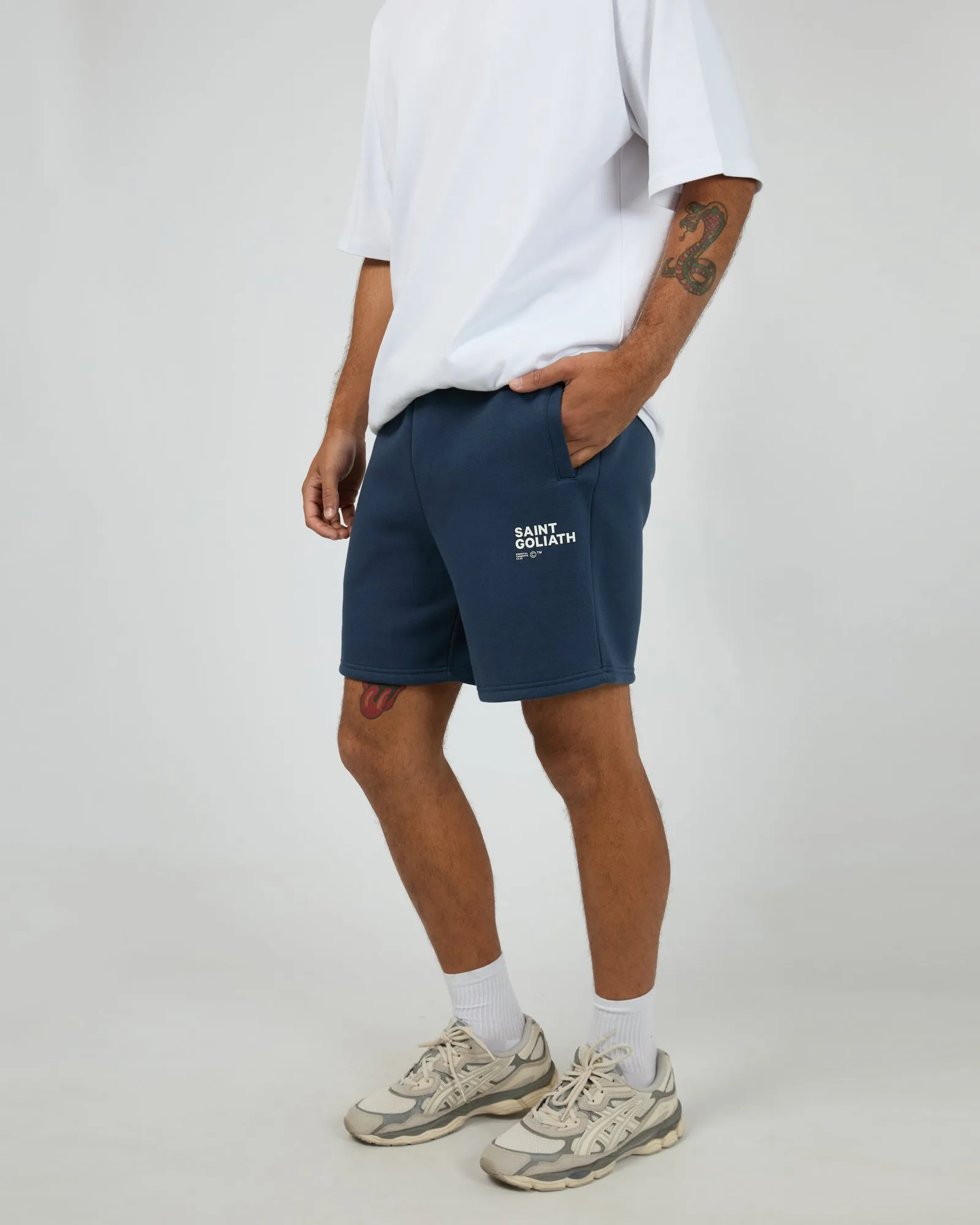 Kinetic Fleece Short Navy sold by edge clothing product image thumbnail 4