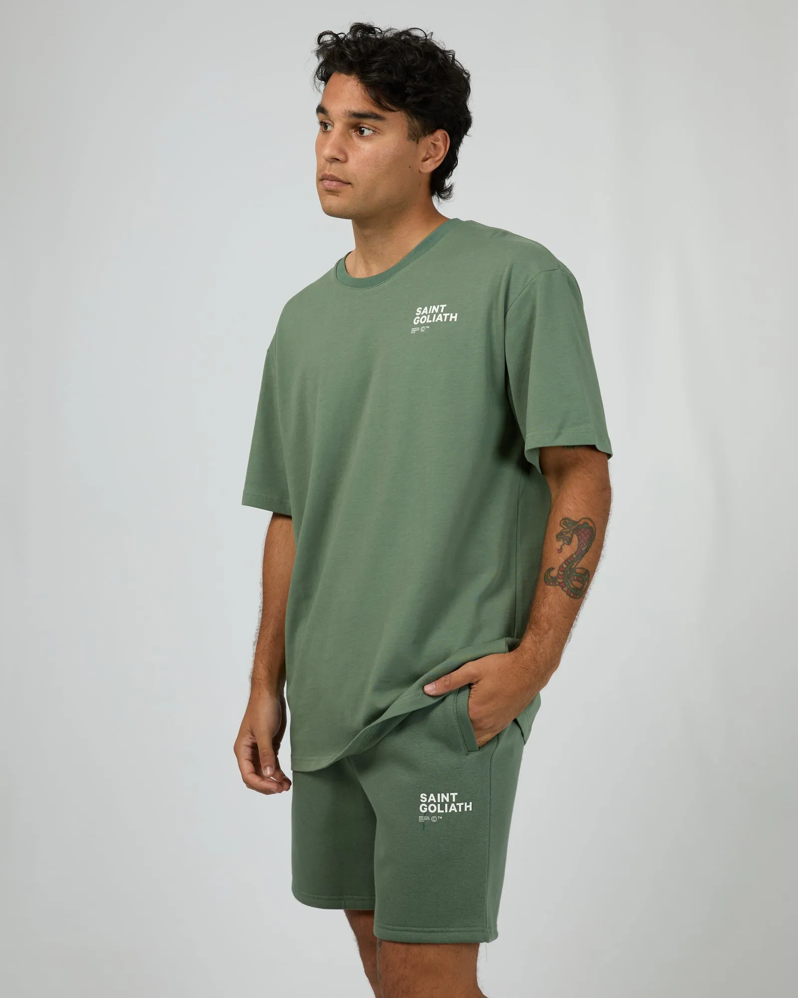 Kinetic Tee Green sold by edge clothing product image thumbnail 5