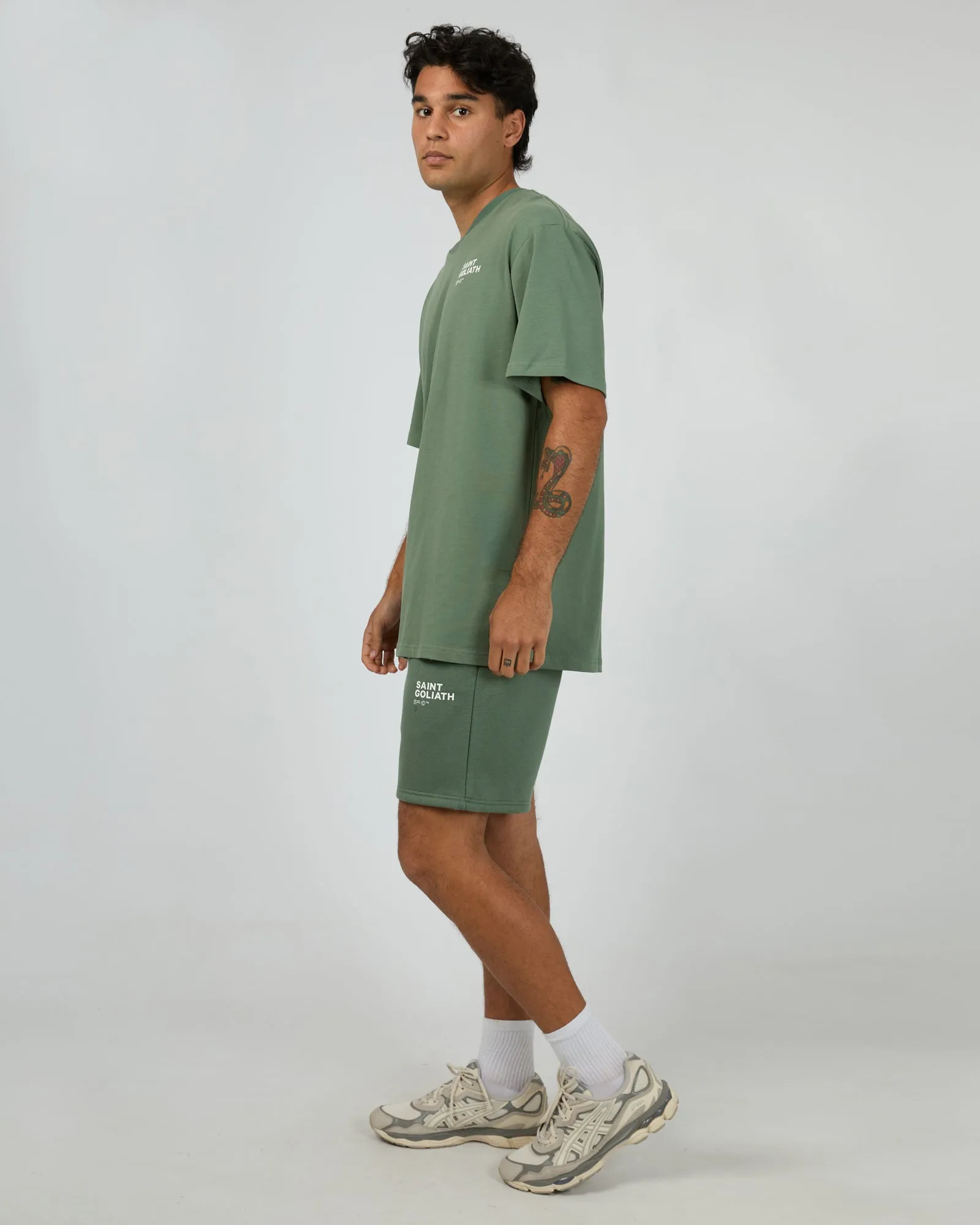 Kinetic Tee Green sold by edge clothing product image thumbnail 3