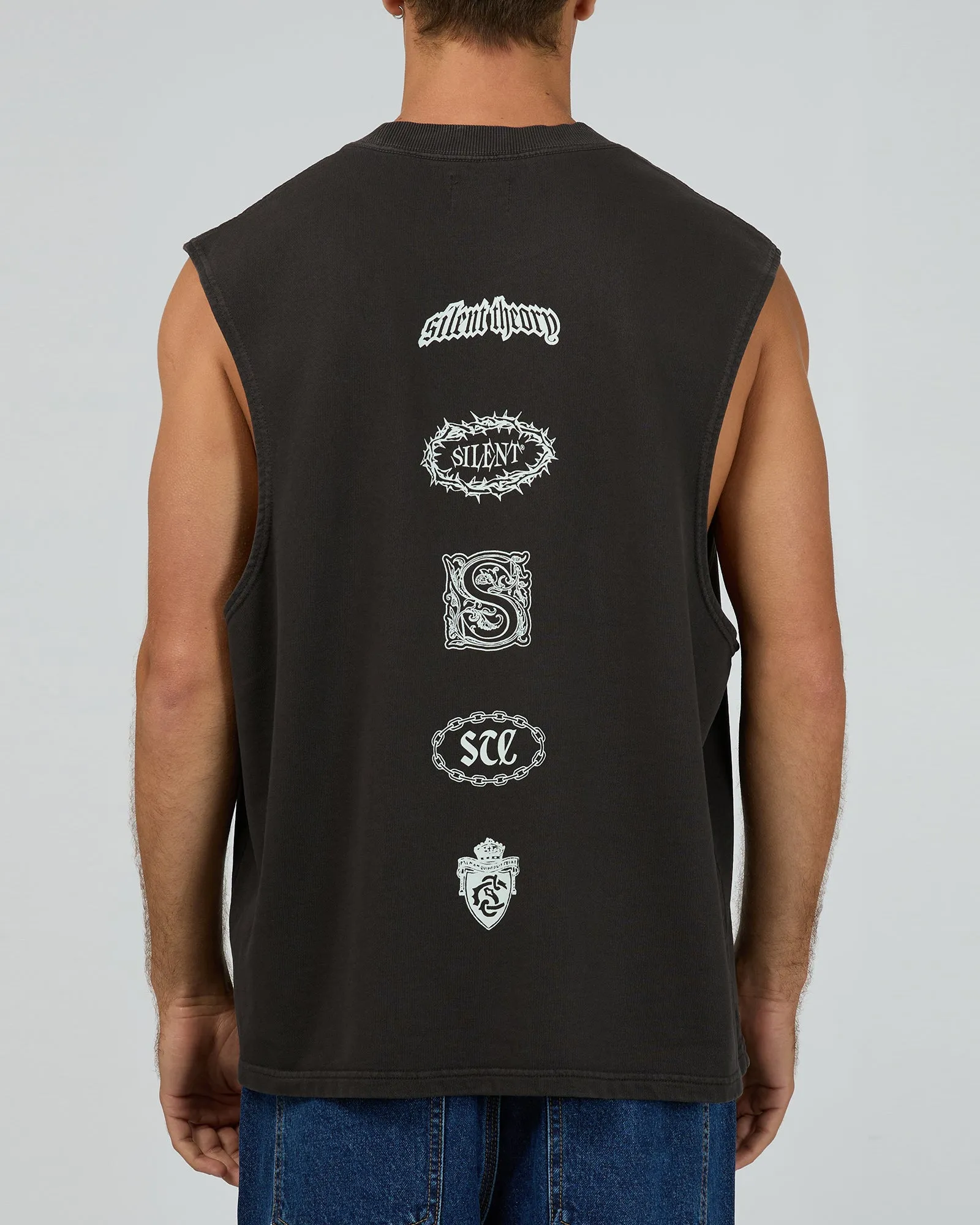 Premo Fleece Muscle Charcoal sold by edge clothing product image thumbnail 3