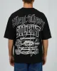 Mayhem Box Tee Black sold by edge clothing