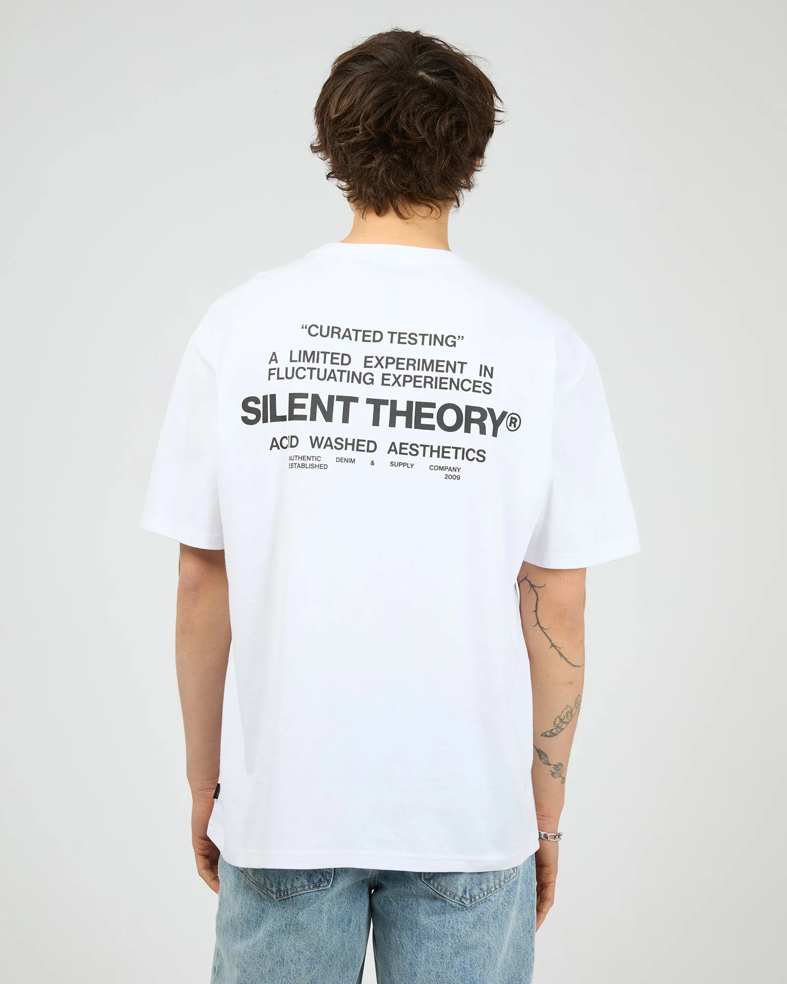 Curated Tee White sold by edge clothing product image thumbnail 3