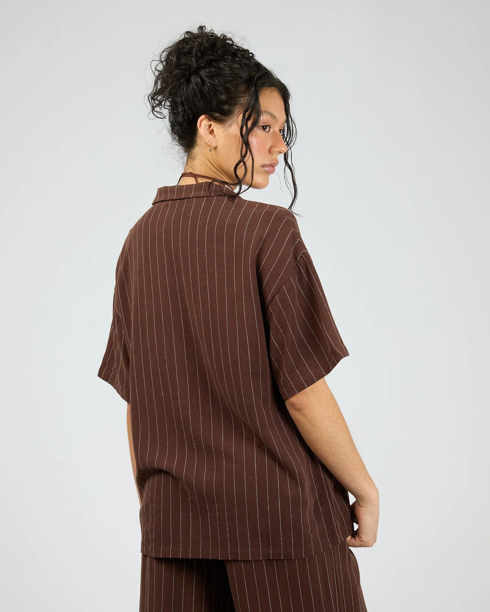Ilora Shirt Brown sold by edge clothing product image thumbnail 3