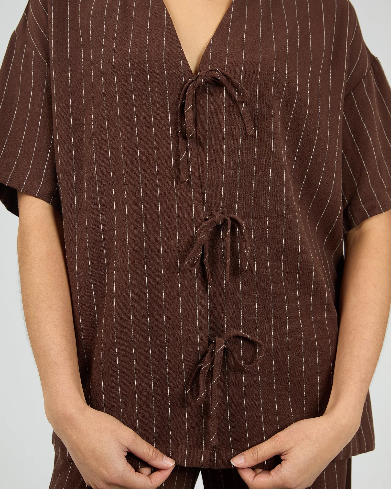 Ilora Shirt Brown sold by edge clothing product image thumbnail 5