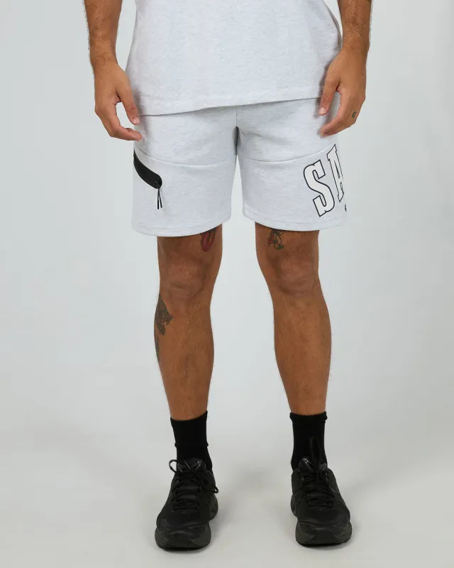 Baseline Short Grey Marle sold by edge clothing