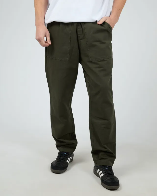 Patch Pocket Pant Khaki sold by edge clothing