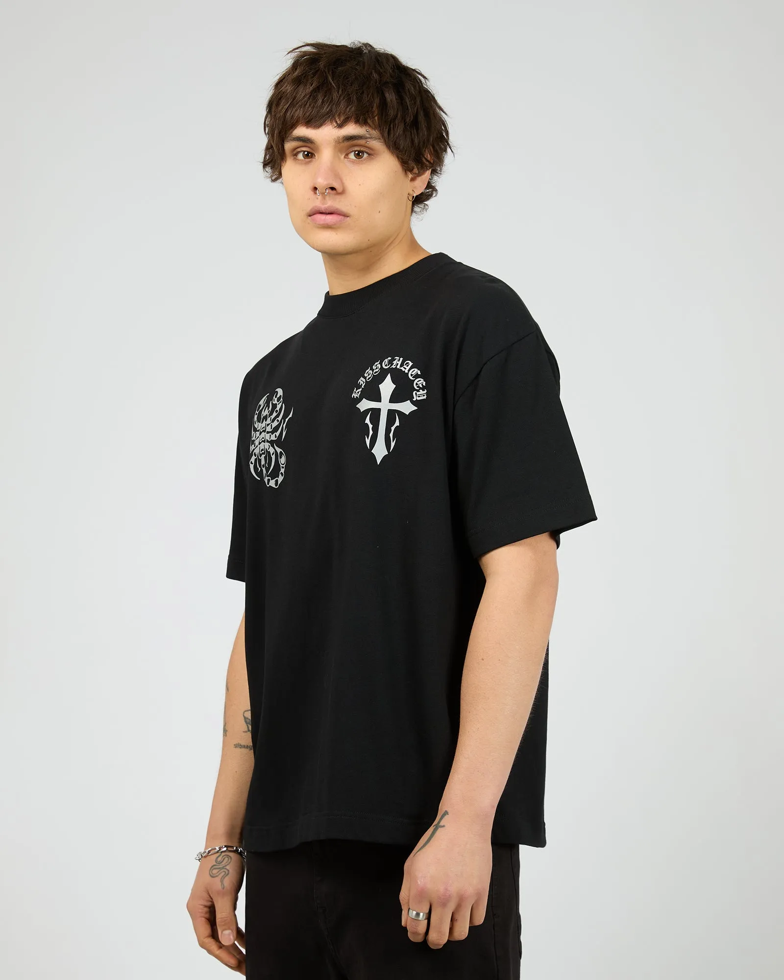Sandtomb Street Tee Black sold by edge clothing product image thumbnail 4