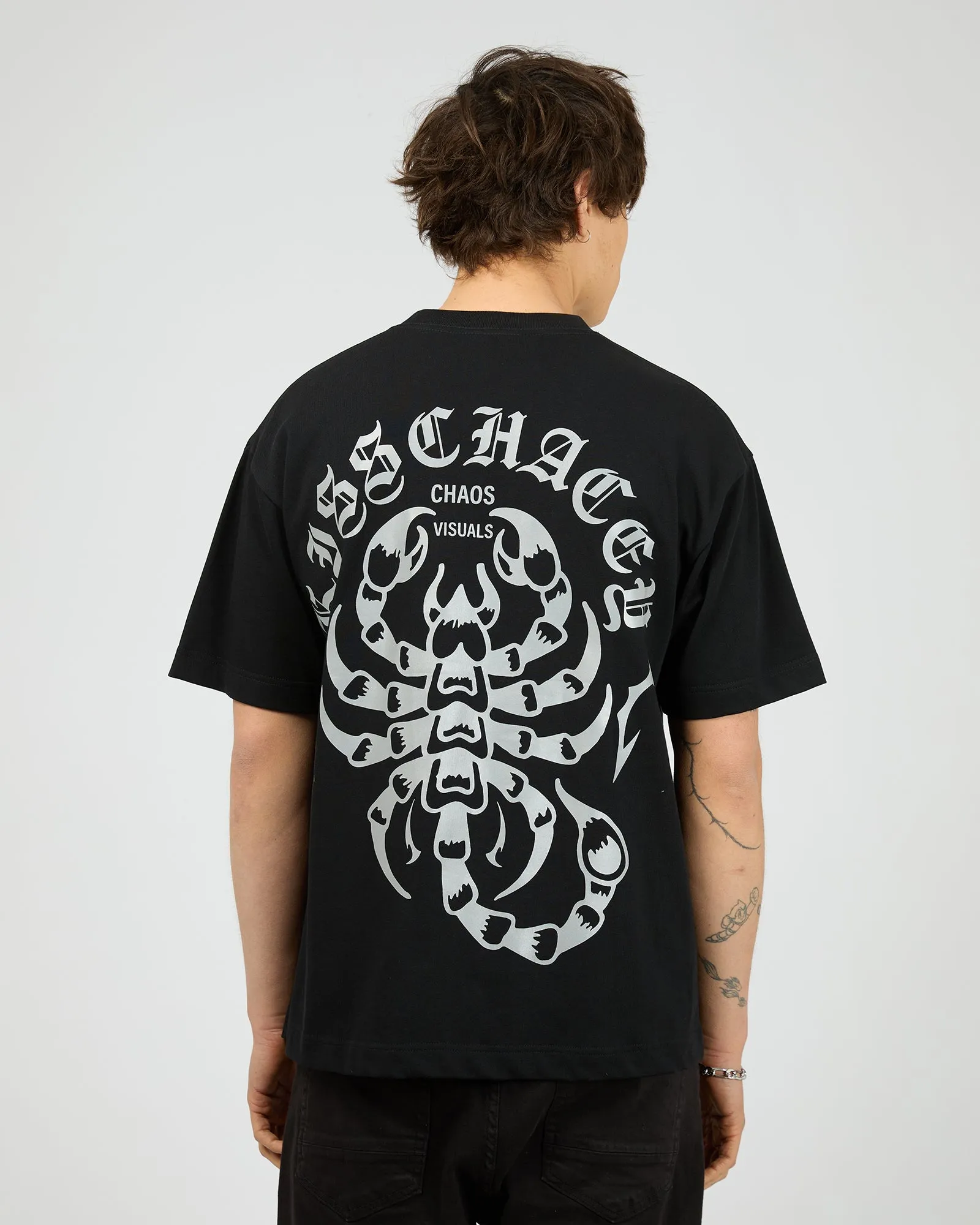 Sandtomb Street Tee Black sold by edge clothing product image thumbnail 3