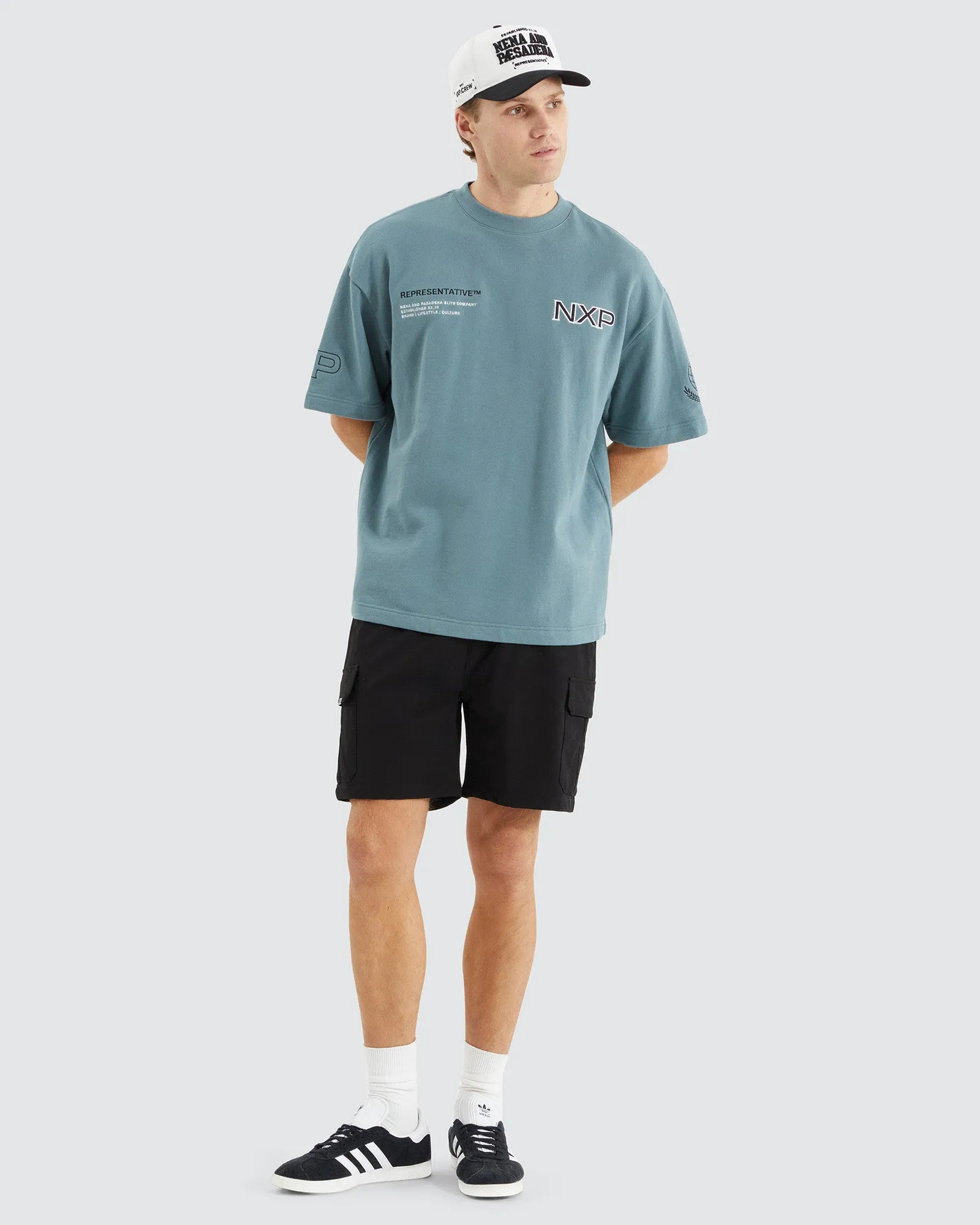 Fender Loopbck Street Tee Blue sold by edge clothing product image thumbnail 2