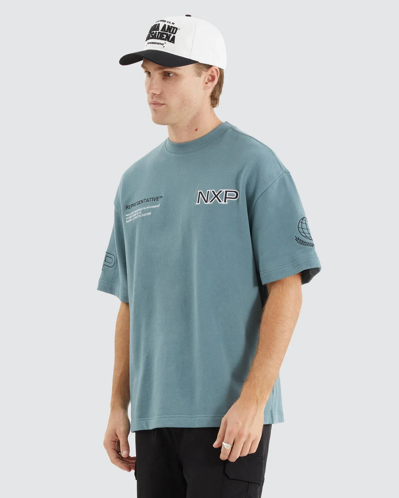 Fender Loopbck Street Tee Blue sold by edge clothing product image thumbnail 5