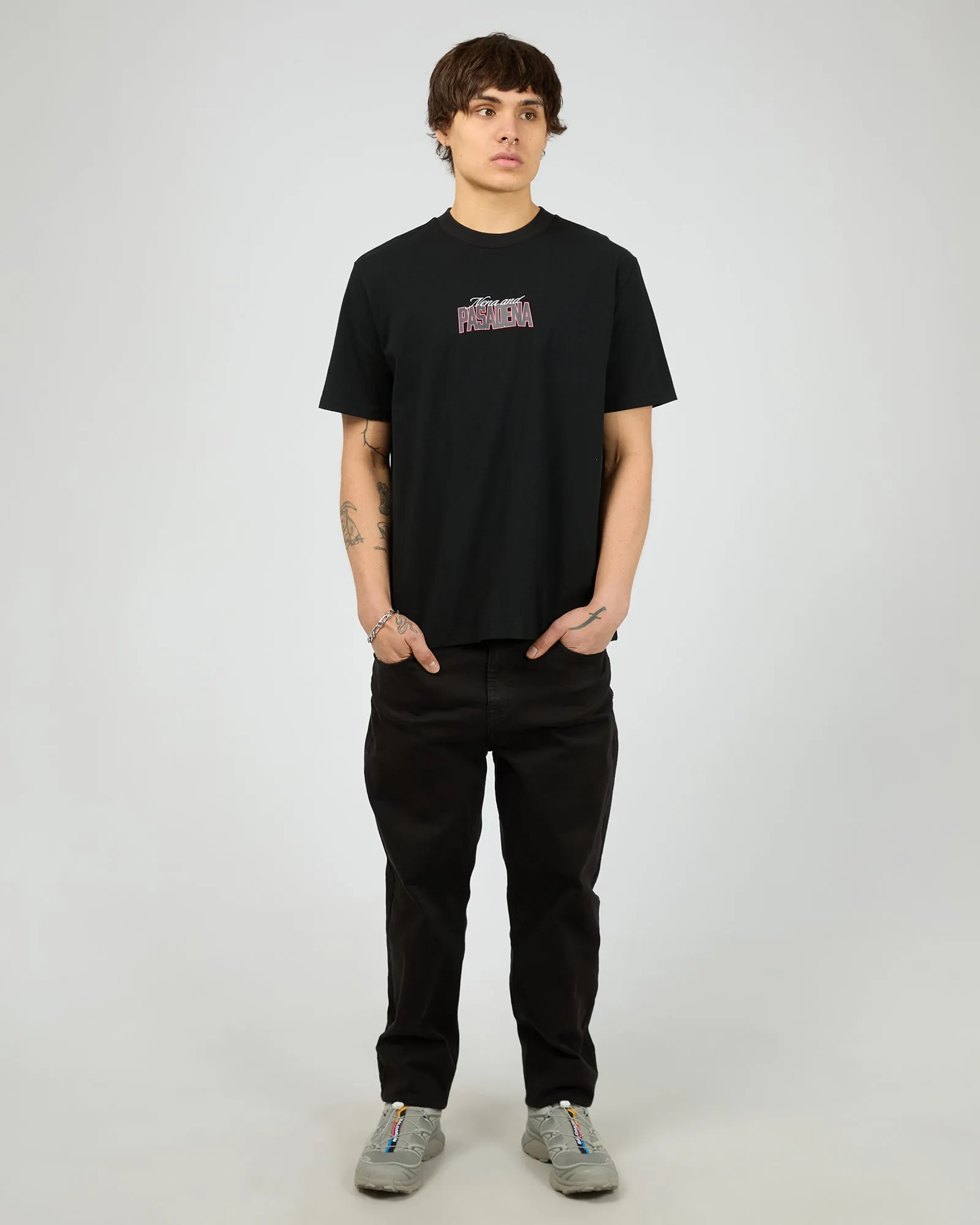 Distance Classic Tee Black sold by edge clothing product image thumbnail 2